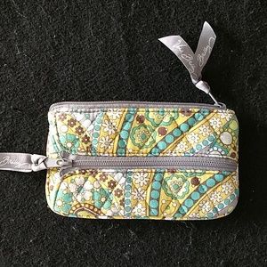 Vera Bradley mini wallet/key fob